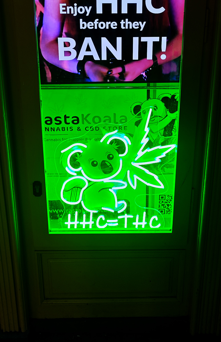 Neonové nápisy Weed Shops (2)
